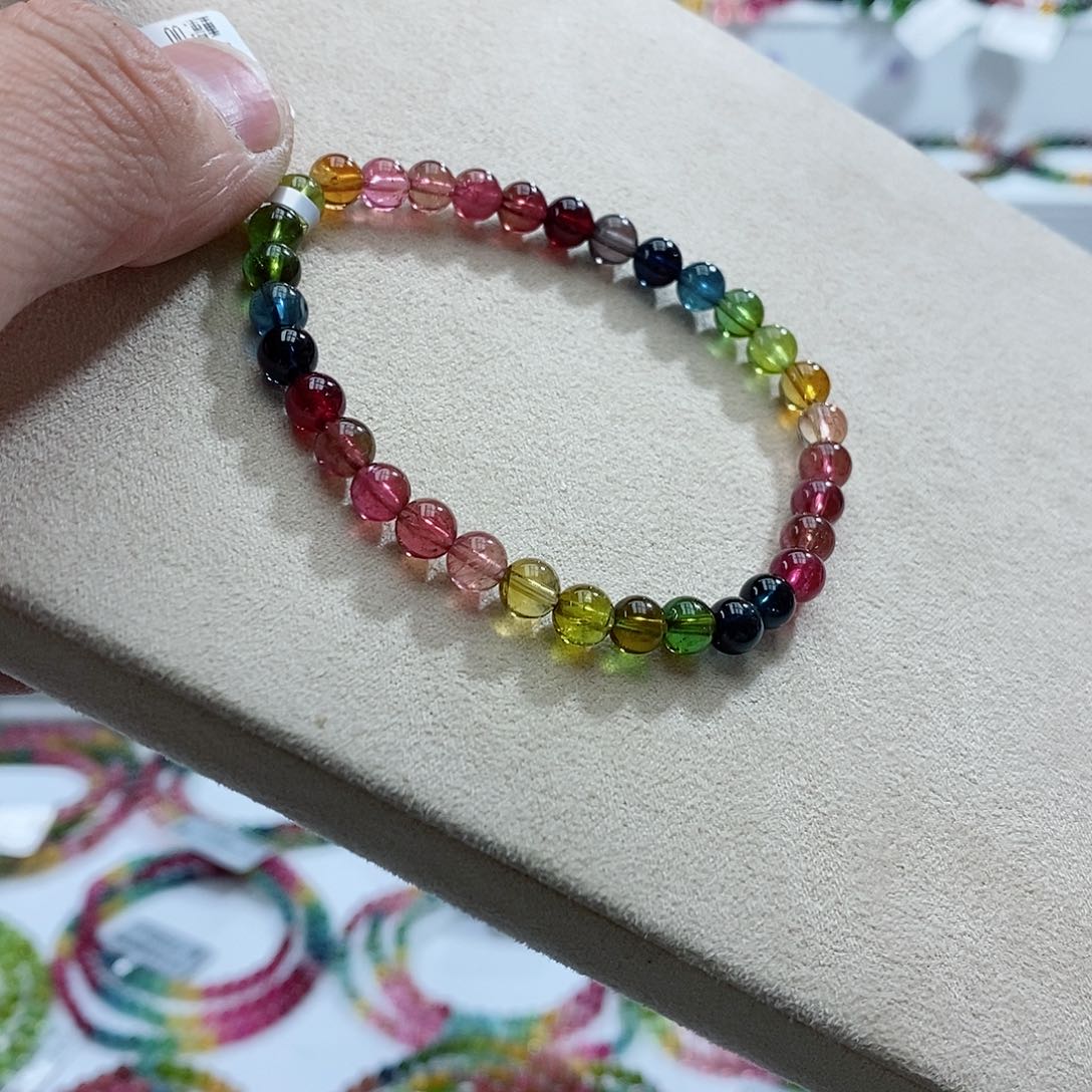 碧玺手链未镶嵌手链