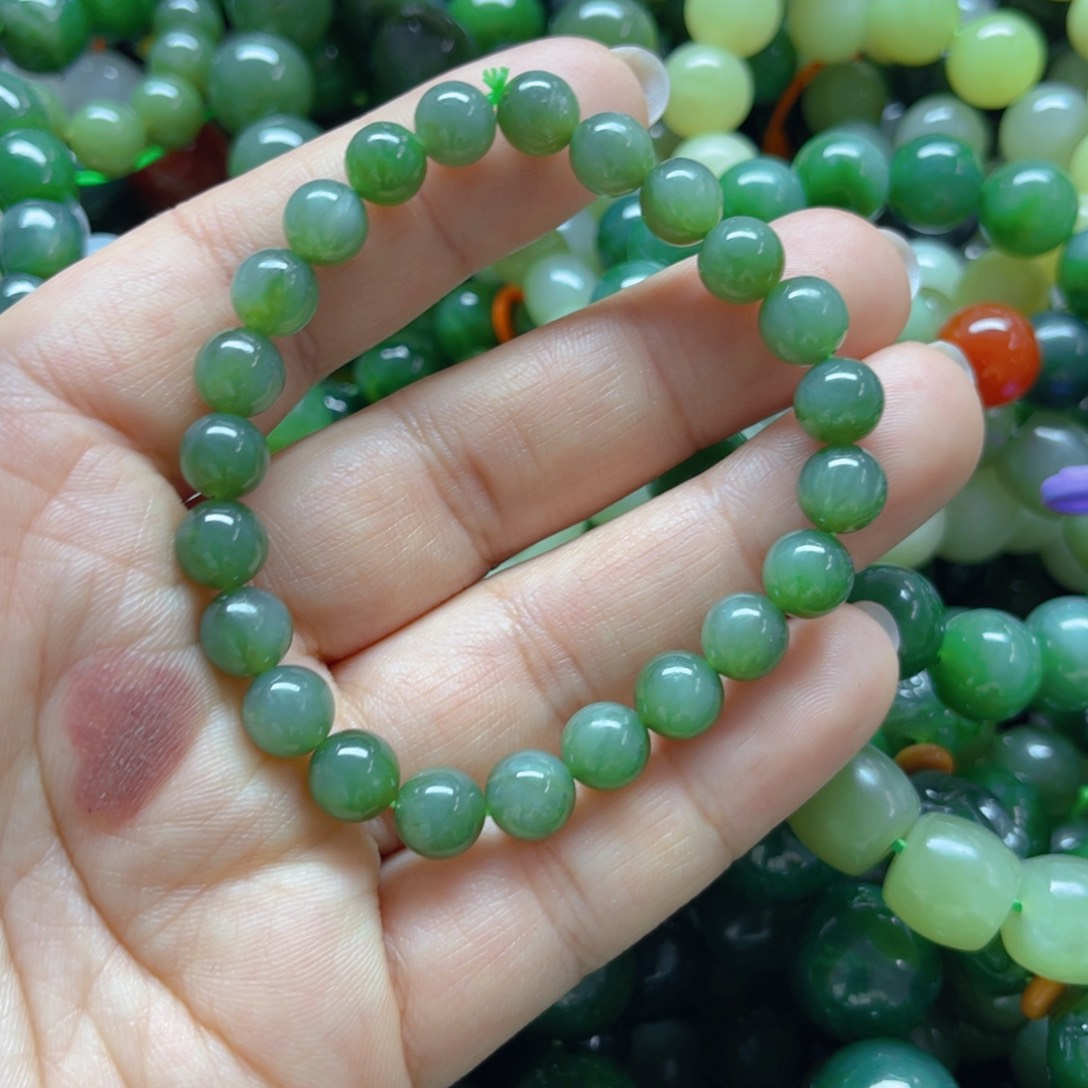 未镶嵌和田玉手链