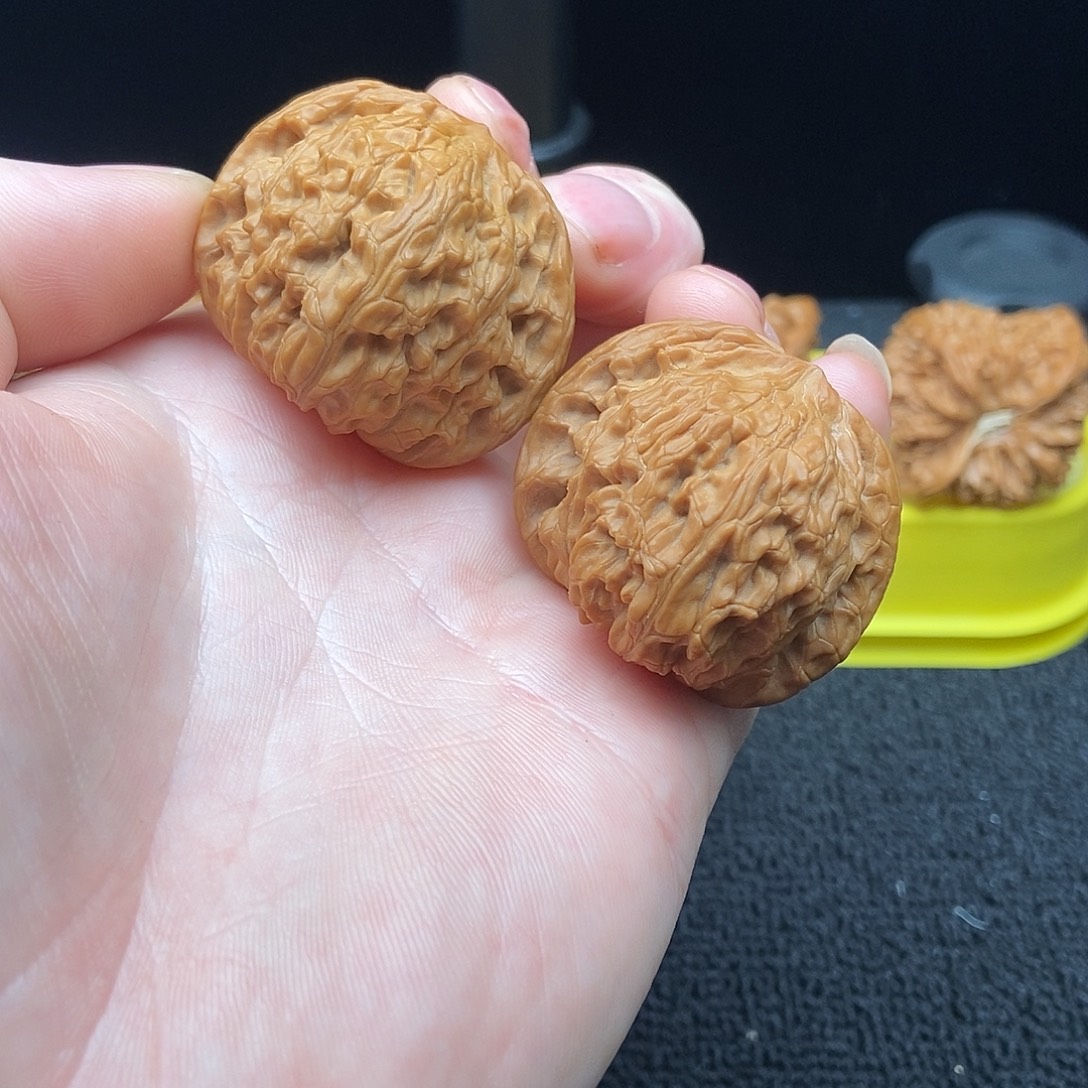 核桃文玩核桃把件磨盘41