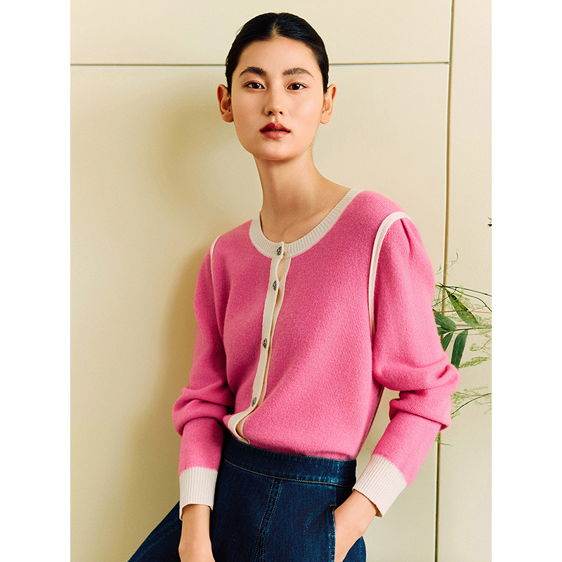 【1996系列】YINER音儿2025新款绵羊毛山羊绒毛针织衫8235106060