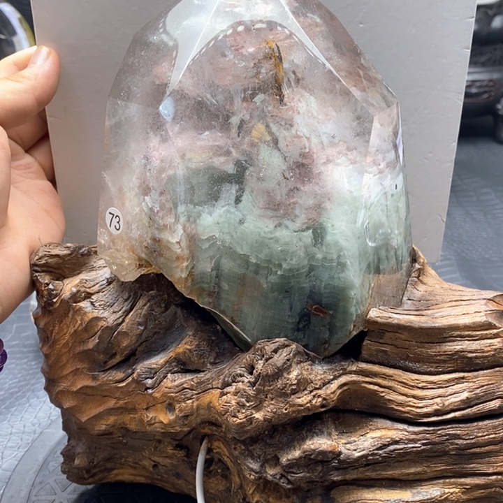 未镶嵌水晶珠宝半成品