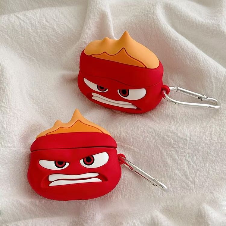 创意特工队怒怒AirPods4蓝牙耳机套pro2保护壳苹果2代3代硅胶软壳