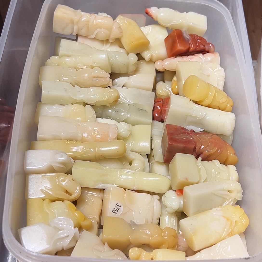 寿山石随机批发2个