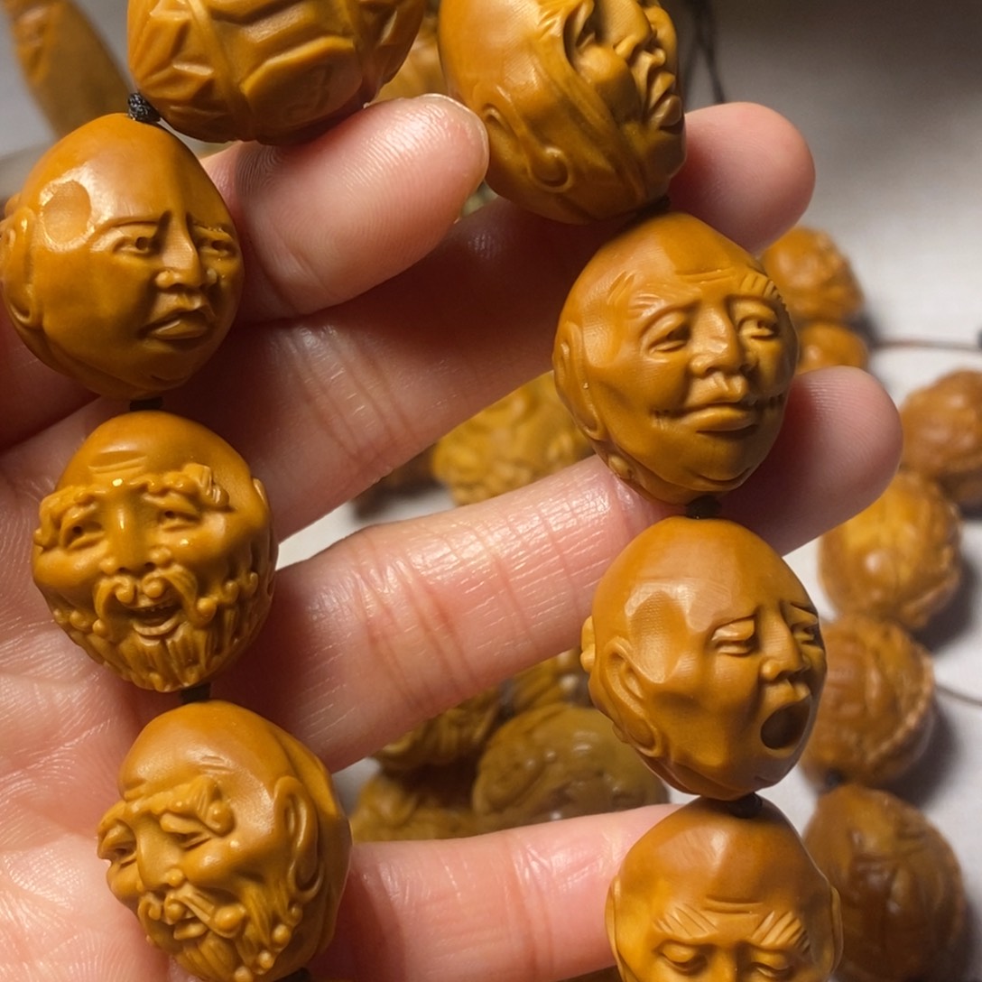 橄榄核手串/手链须派罗汉