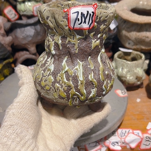 粗陶花盆制作就这样的