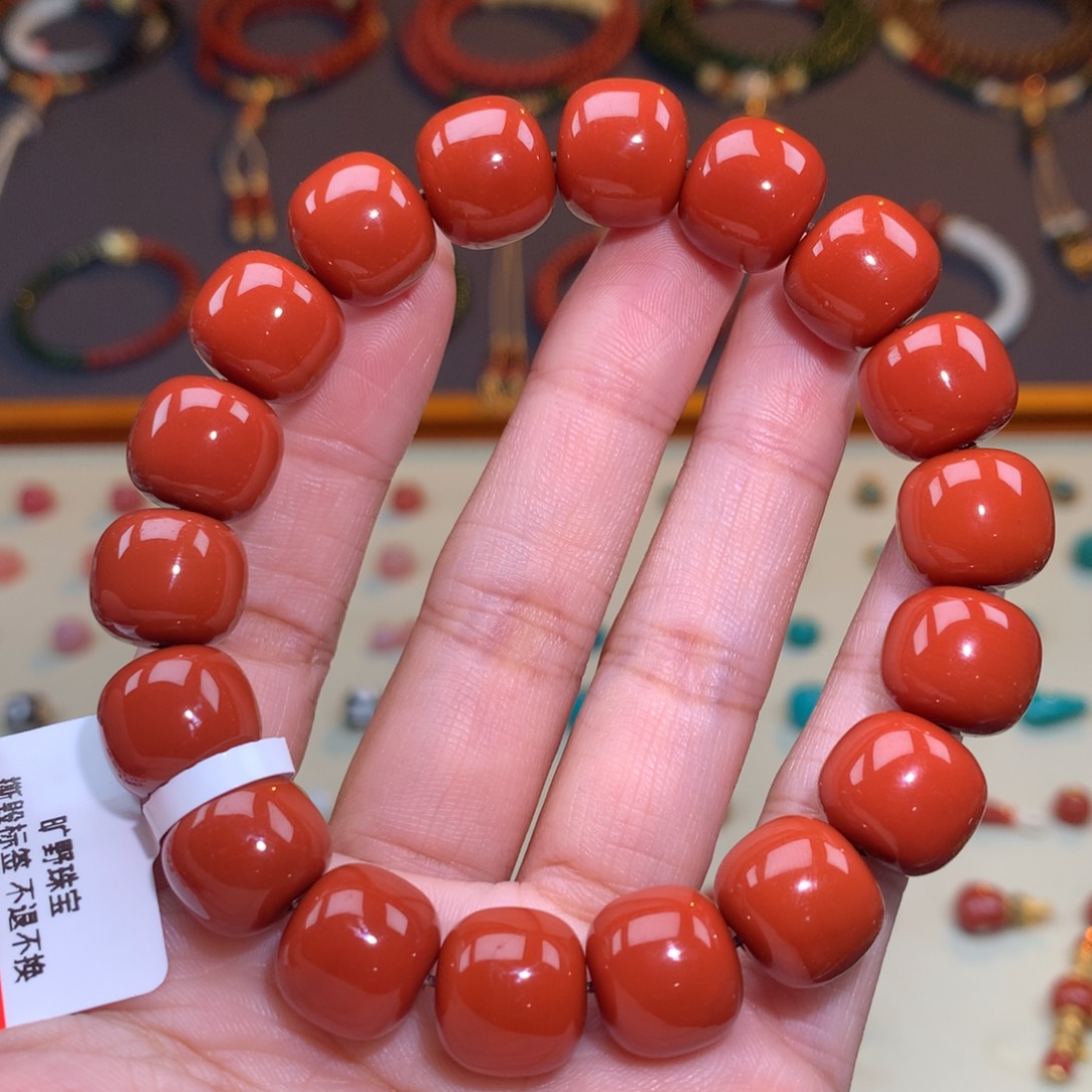 南红玛瑙未镶嵌颈饰