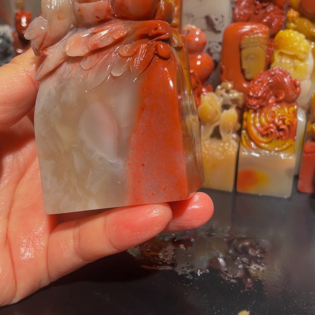 寿山石印石精美寿山