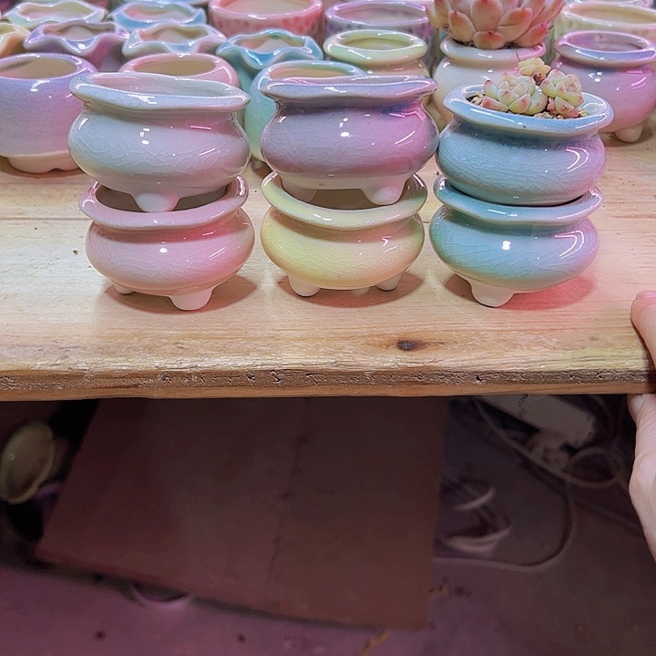 陶瓷花盆当场凑满12包邮