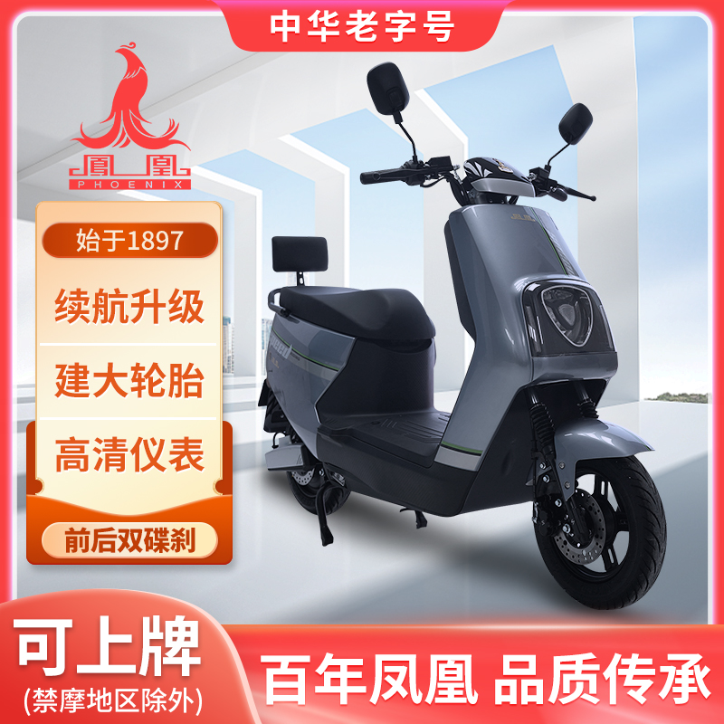 凤凰 迪牛 大功率电动摩托车（锦鲤旺旺专属）