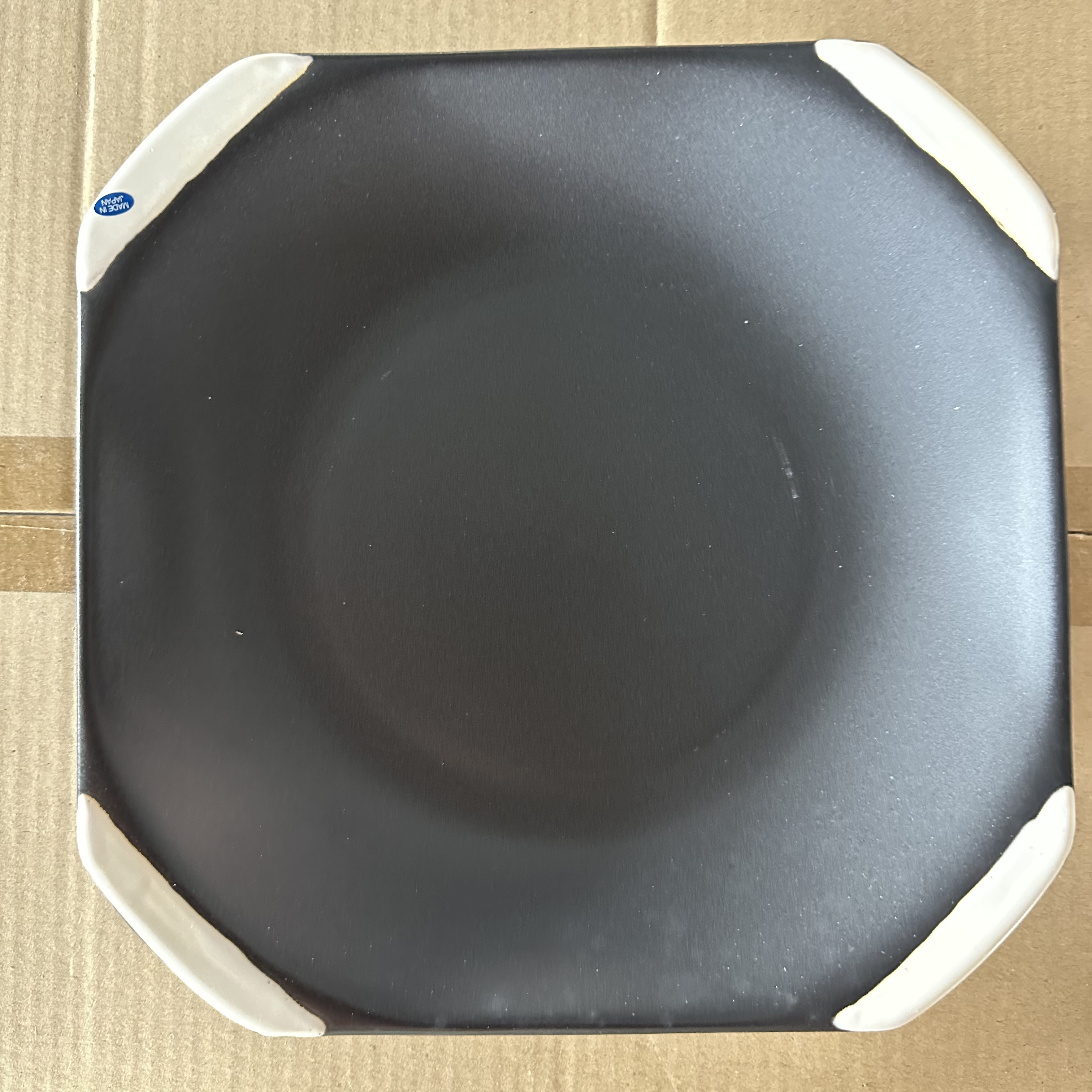 日本进口千陶 四方漂亮陶板