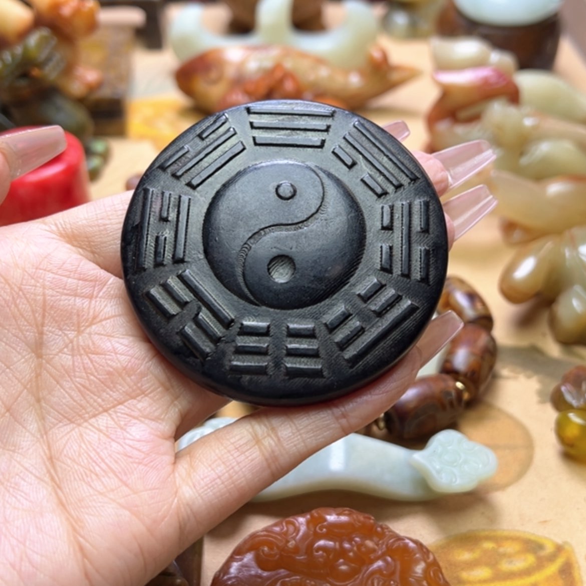 【闪购商品】蛇纹石玉颈饰未镶嵌