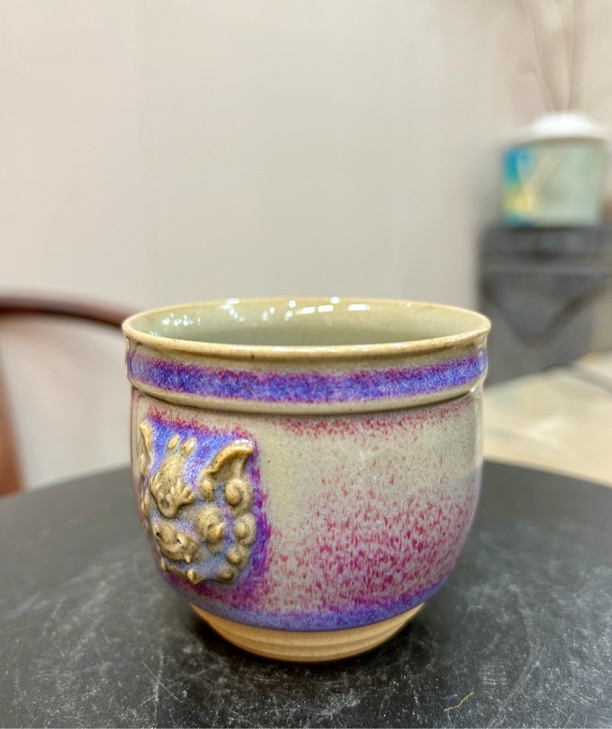 柴烧钧瓷主人杯 原矿