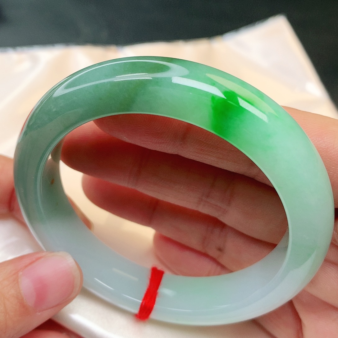 未镶嵌手镯翡翠翡翠A货手镯625号