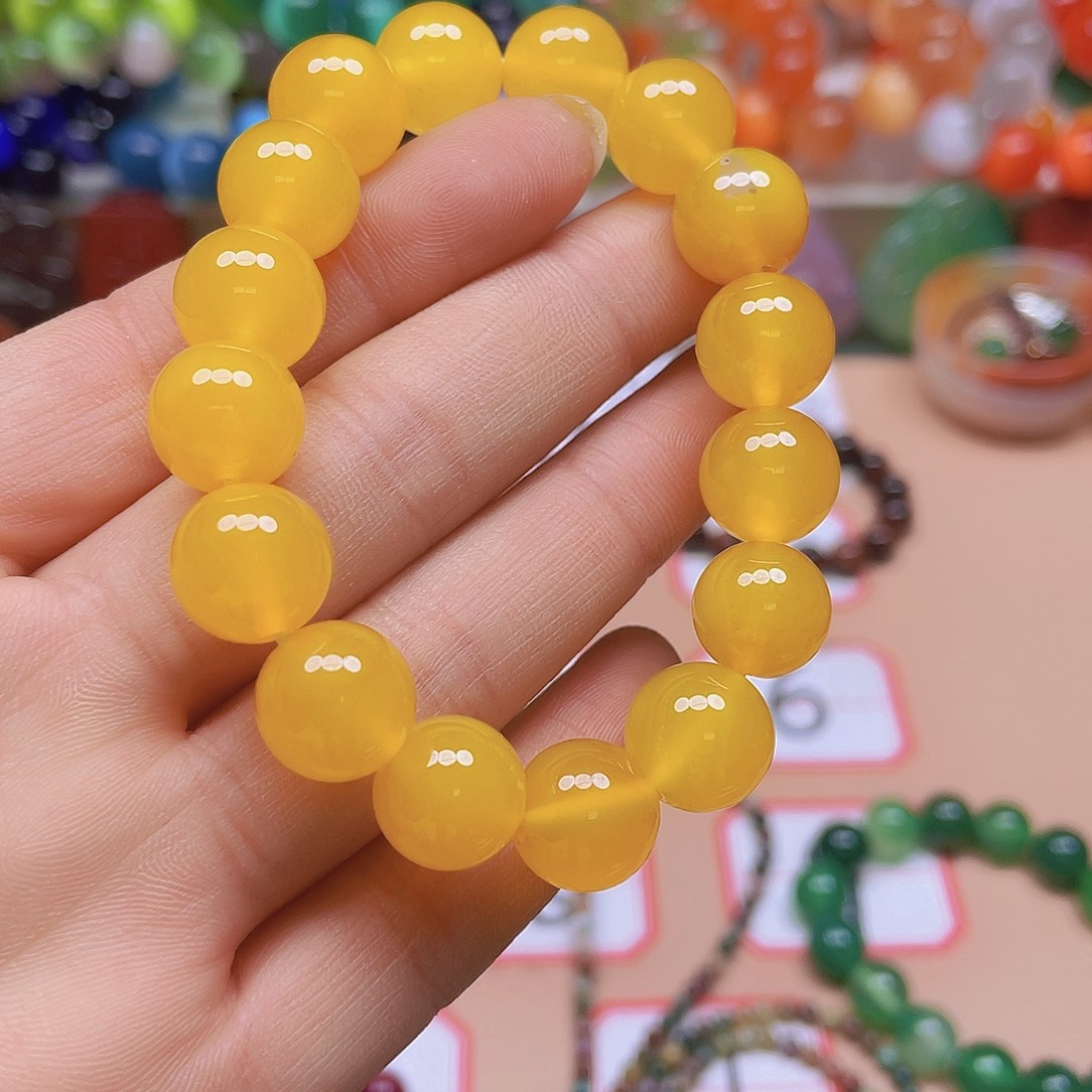 玛瑙/玉髓颈饰未镶嵌长*