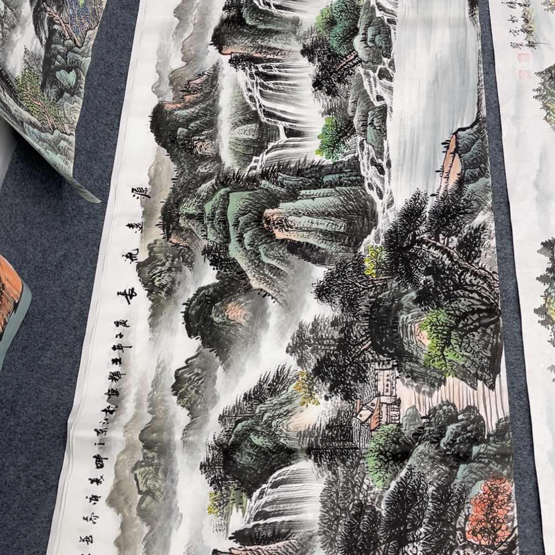 国画小伙伴们都好喜欢哦