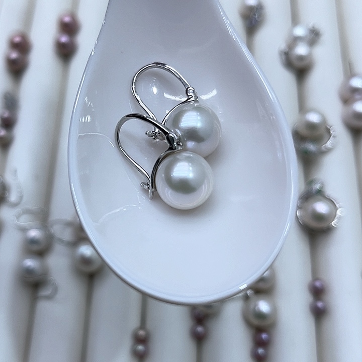 淡水珍珠颈饰银S925镶嵌