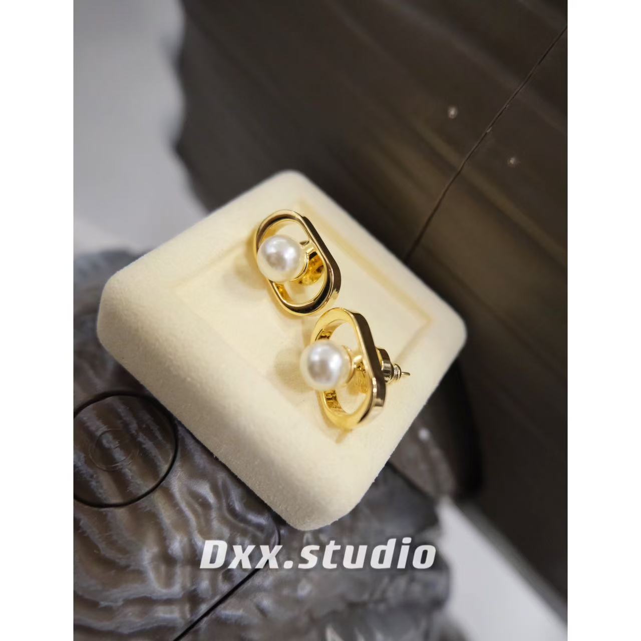 铜合金仿珍珠耳饰 DXX小晰饰品-新品-耳饰44905