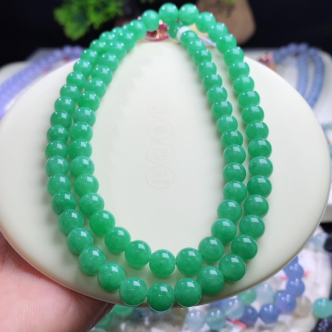 项链未镶嵌翡翠卡7-8.2mm