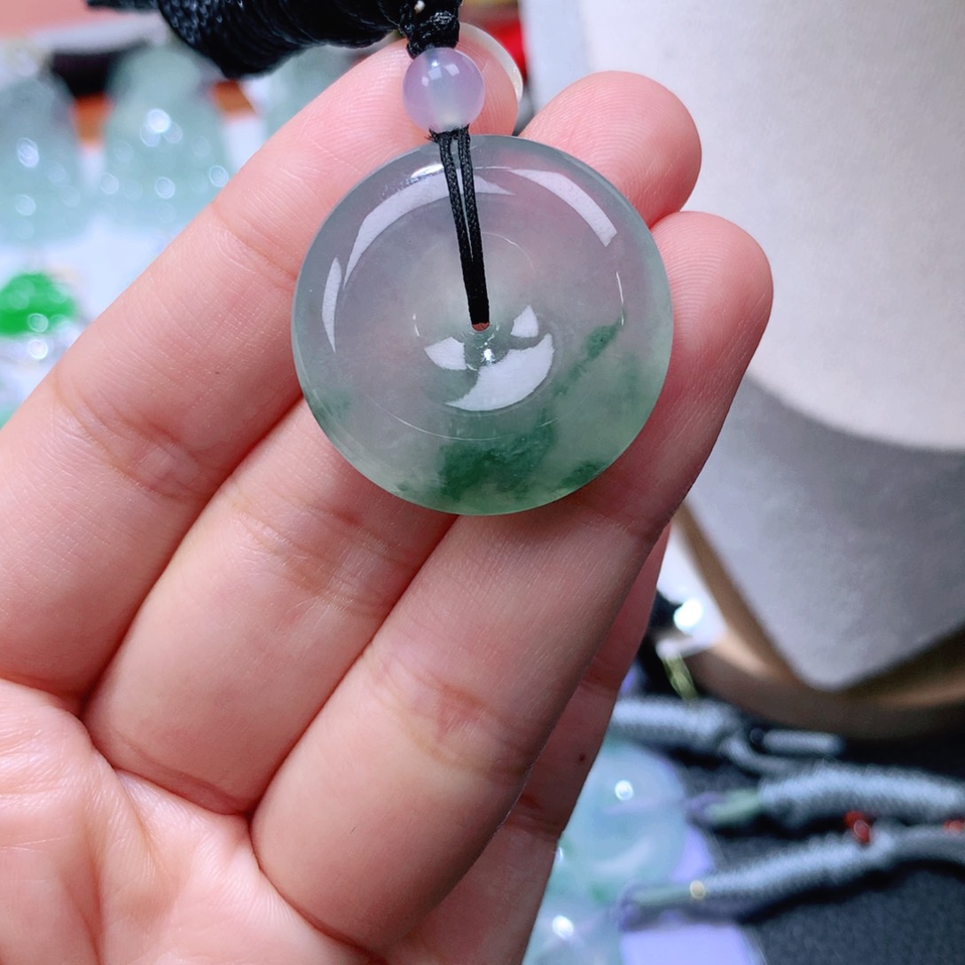 颈饰未镶嵌翡翠扣子28.8*6.2