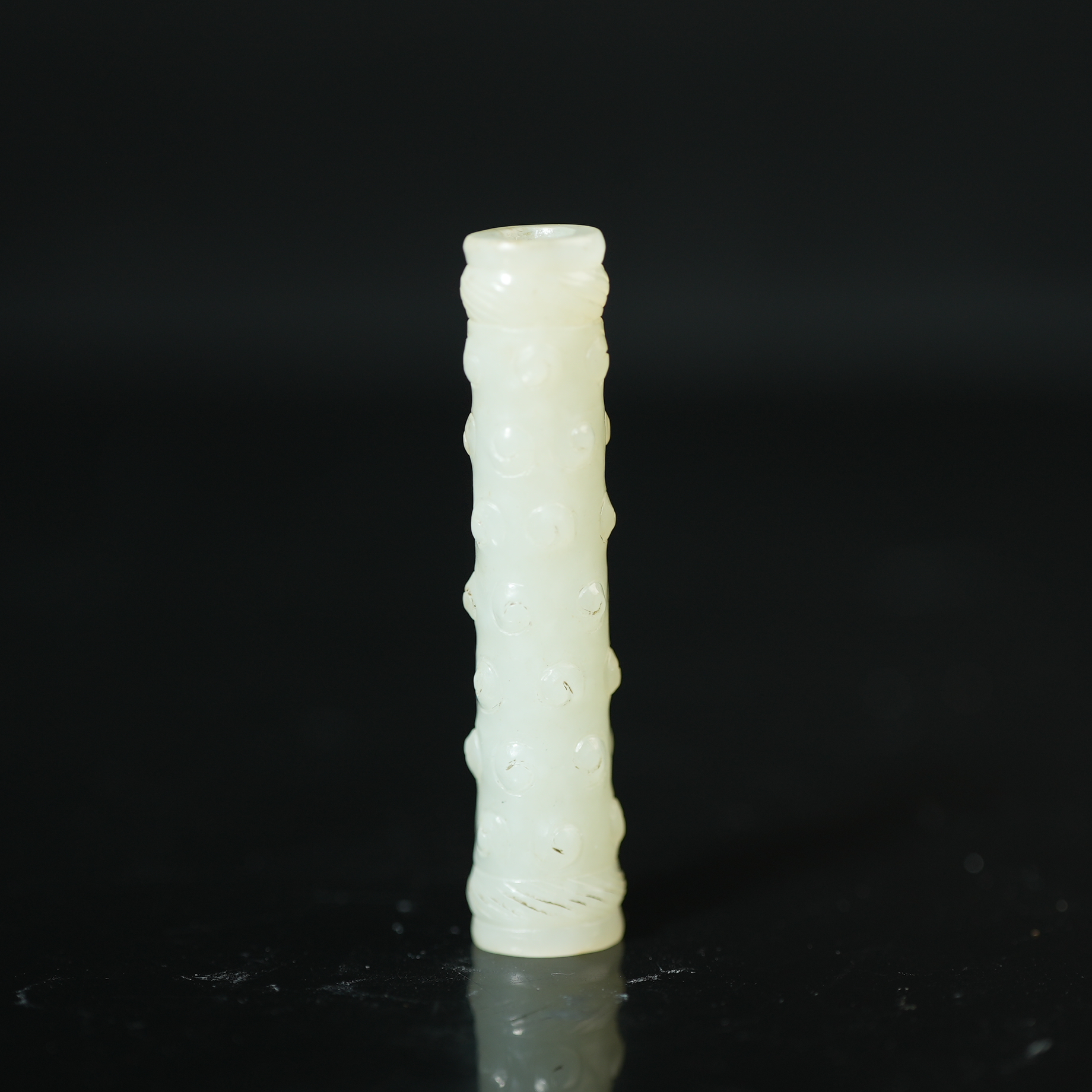 民国和田玉谷纹勒子【华豫之门】LLFF2501023050