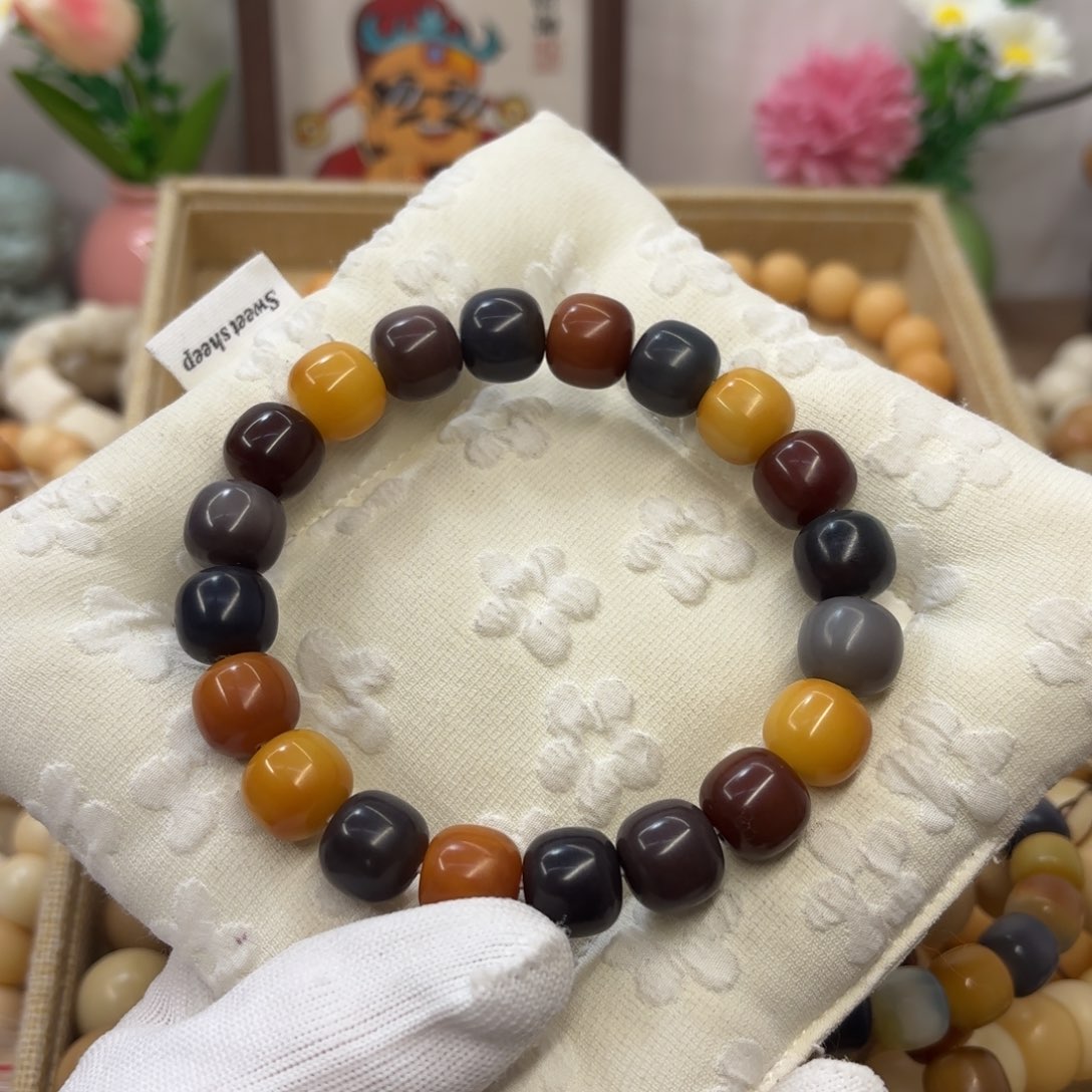 菩提根/象牙果吊坠14干磨圣诞树桶