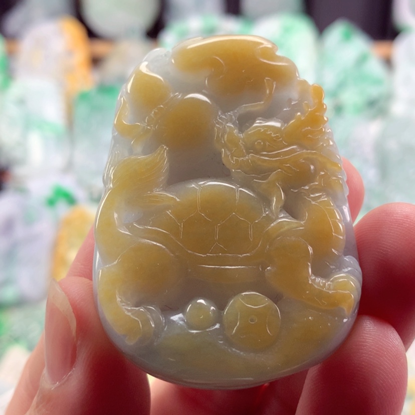 【闪购商品】翡翠吊坠(不含链)未镶嵌