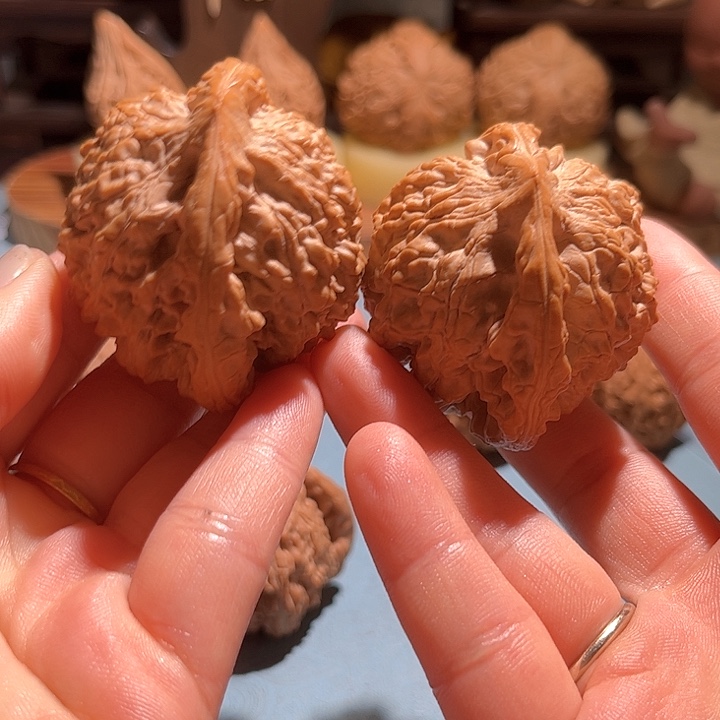 文玩核桃把件喜****雨官帽51