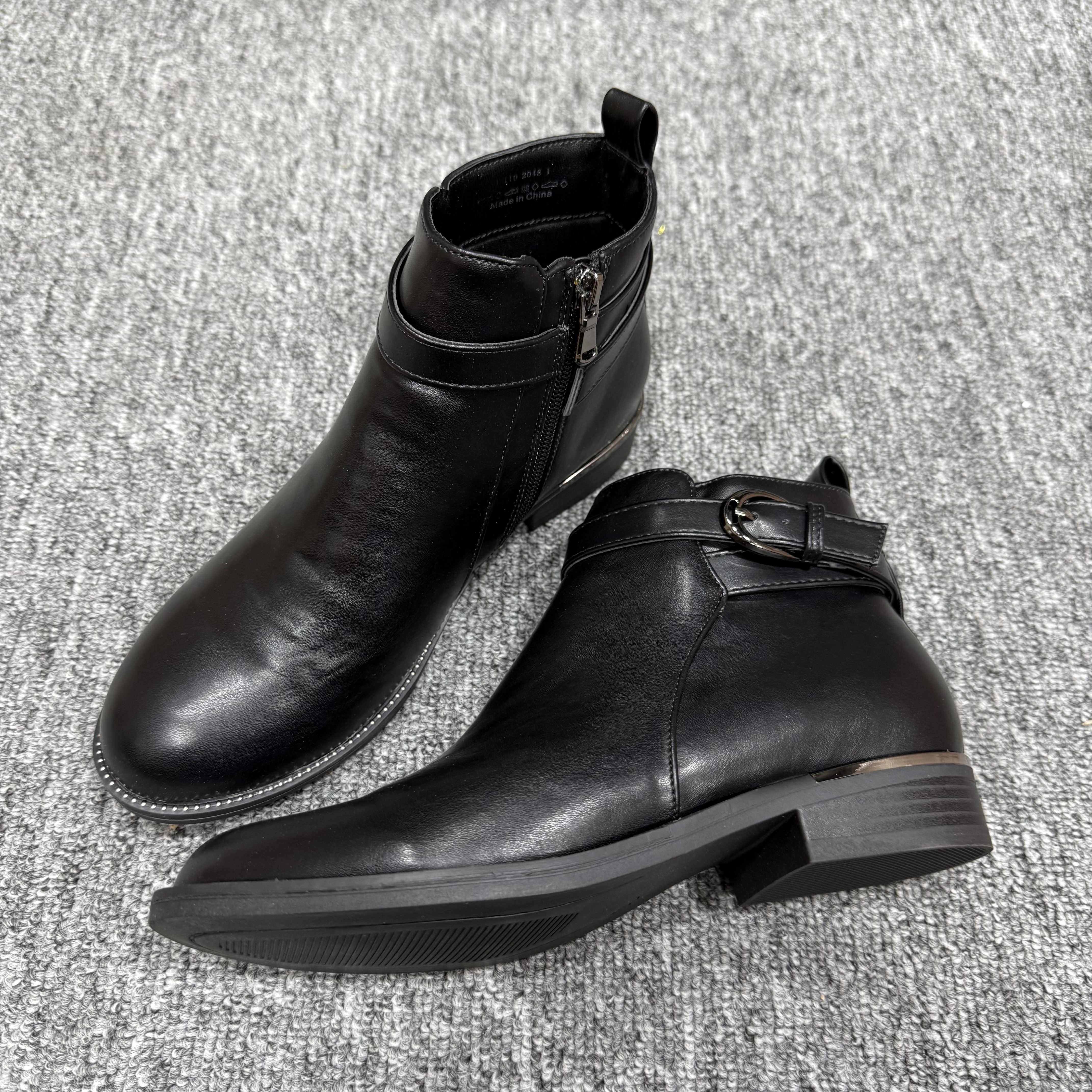 25年新款女鞋百搭时尚个性舒适时装靴-0284