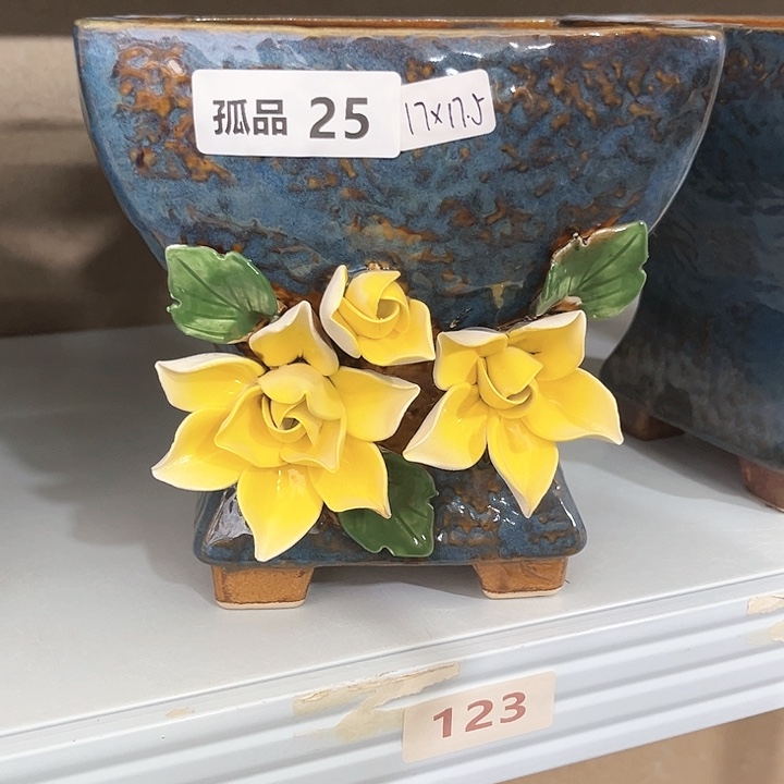 紫砂花盆粗陶材质多肉花盆