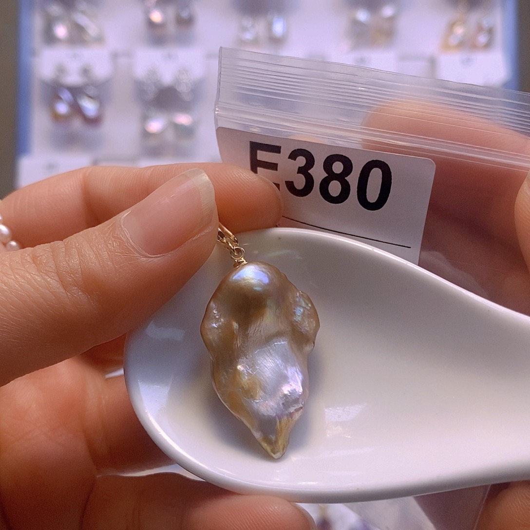 淡水珍珠颈饰银S925镶嵌