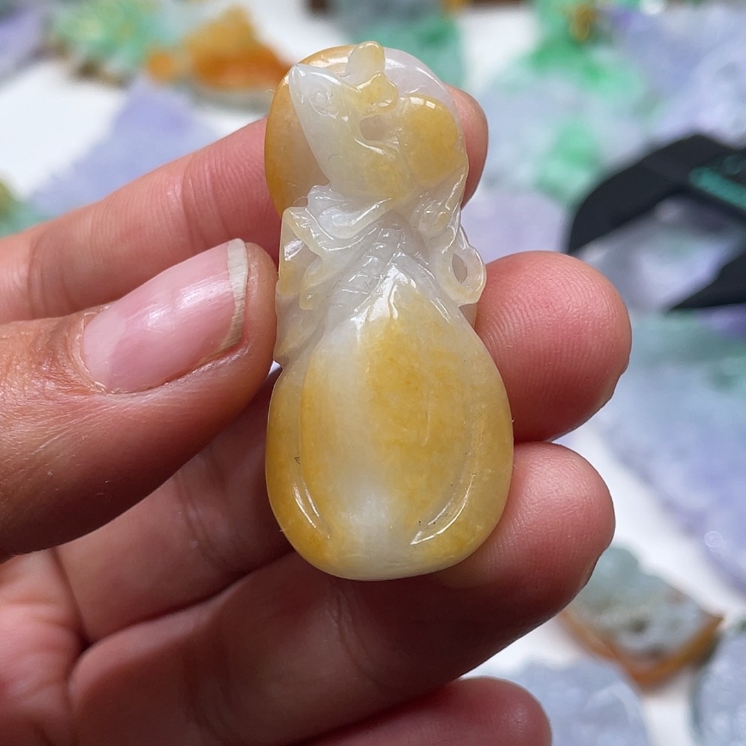 颈饰未镶嵌翡翠翡玉缘翡翠