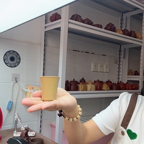 本山绿泥茶案闻香杯闻香杯