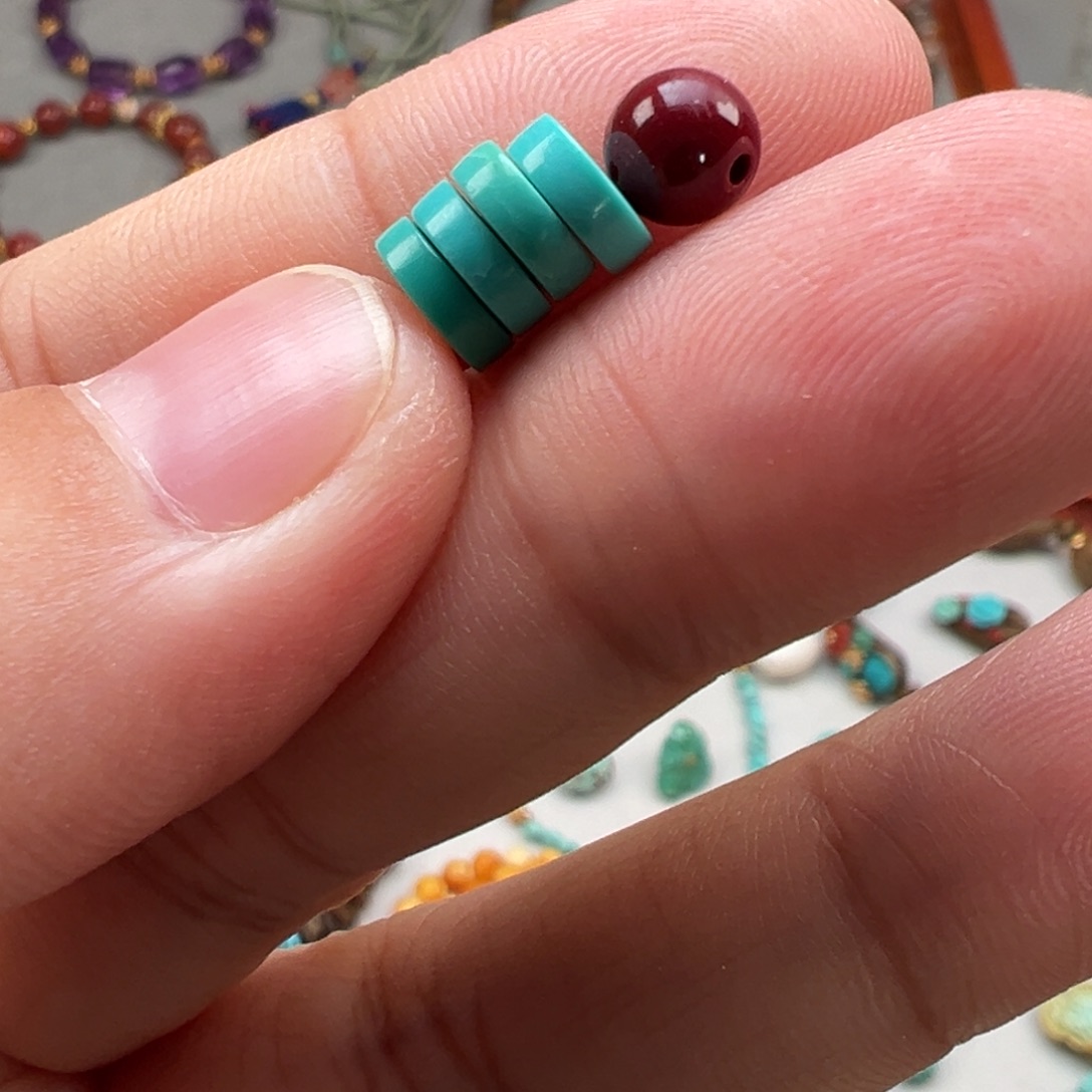 南红玛瑙未镶嵌颈饰