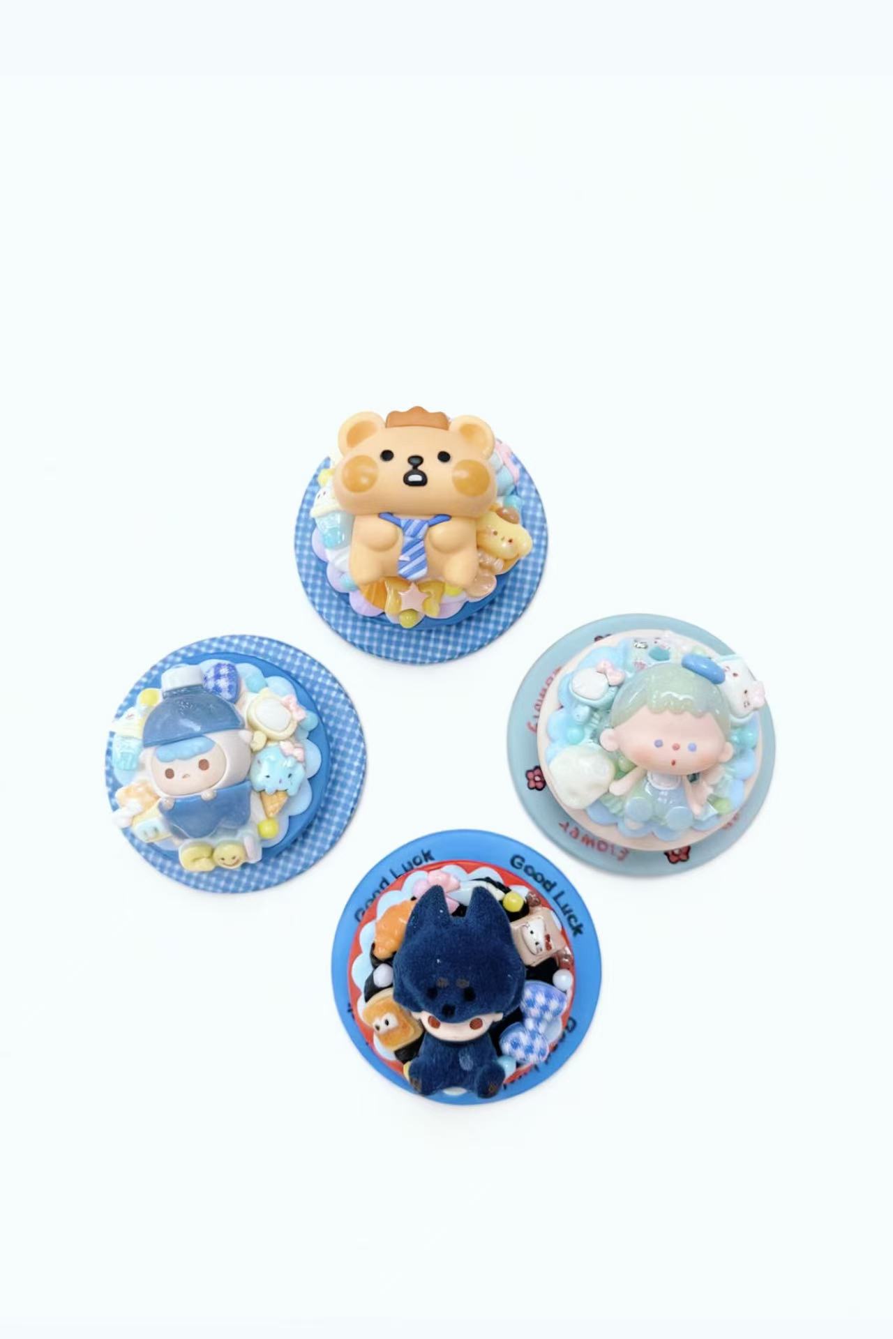 【气囊支架】手工DIY潮玩奶油胶萌粒气囊支架