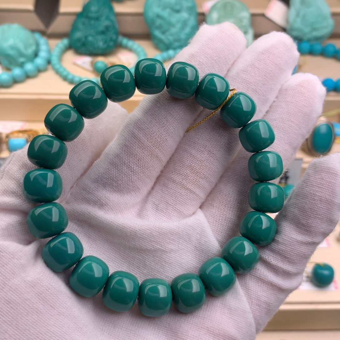 绿松石珠宝奇石未镶嵌