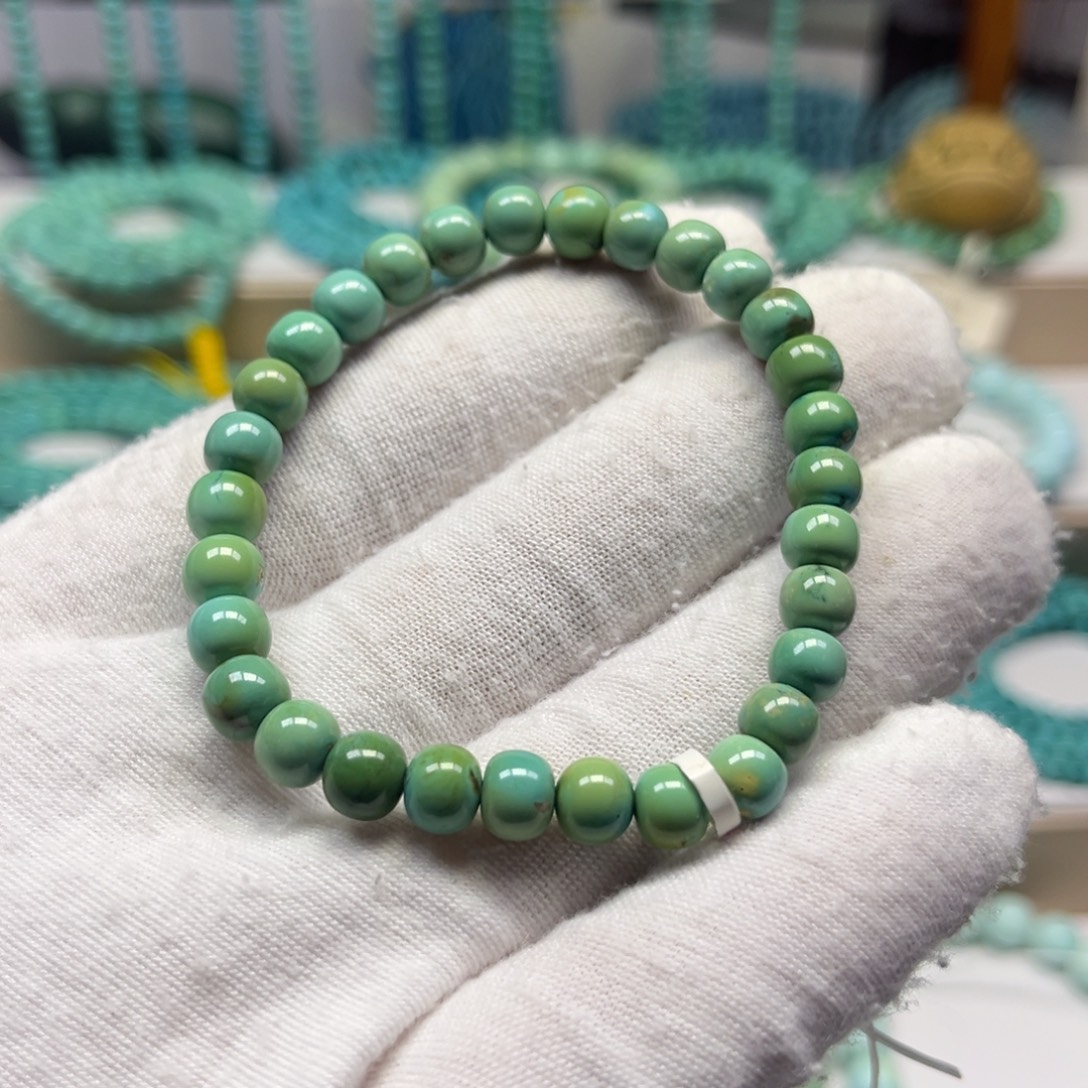 绿松石未镶嵌手链