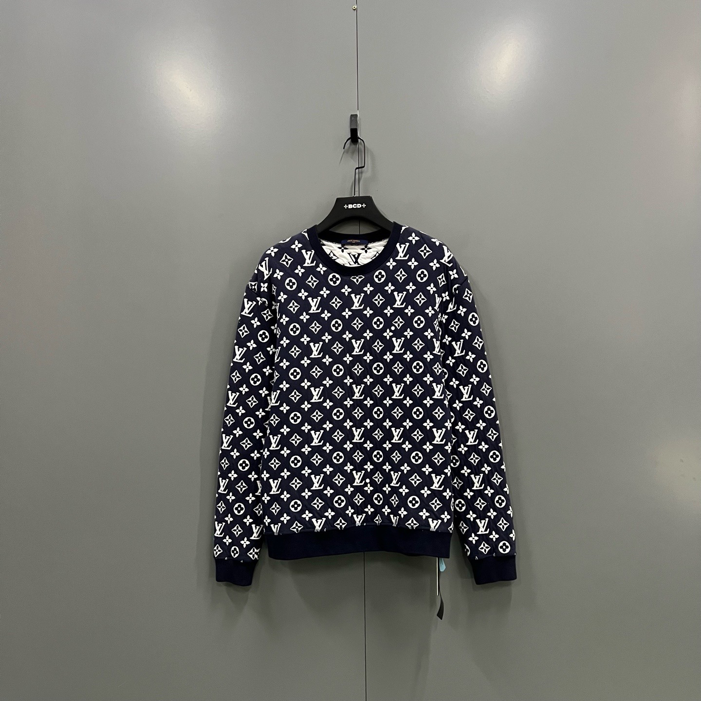 95新 LouisVuitton/路易威登 ab1213 满印老花卫衣 L码