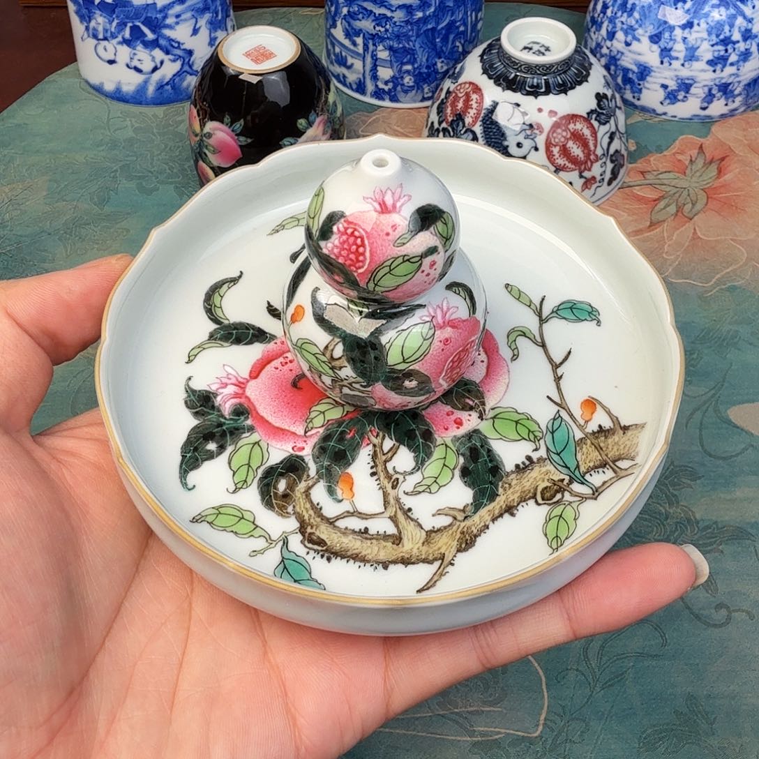 “***、陶现代景德镇全手工全手绘陶瓷