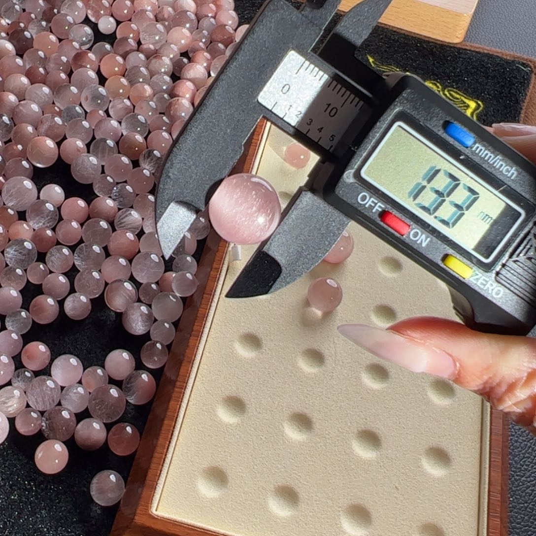 明***酱手链未镶嵌水晶13.3m不打孔不退不换