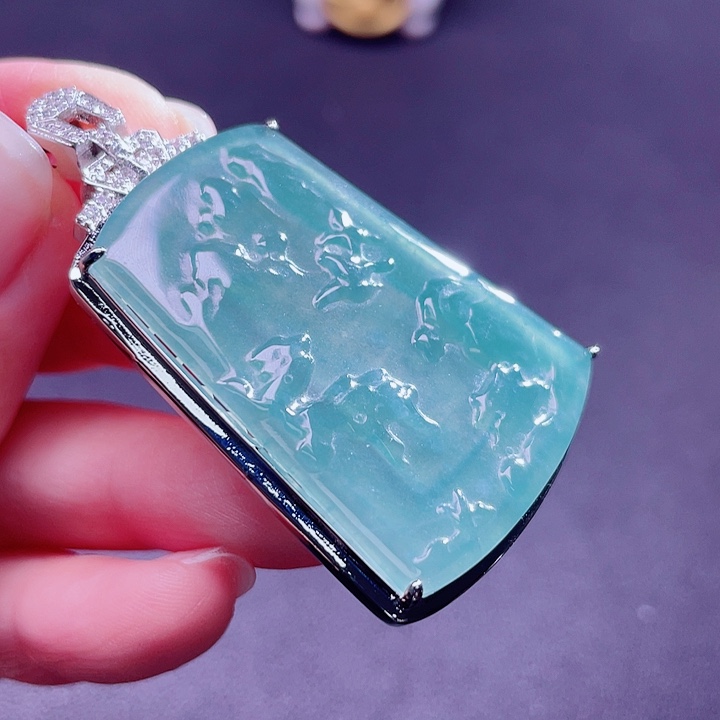 翡翠吊坠(不含链)未镶嵌