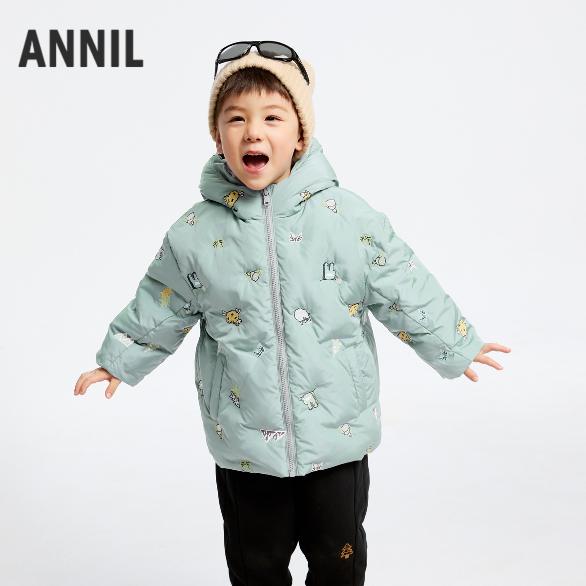 【捡漏】男女童同款 中长款羽绒服XM445825