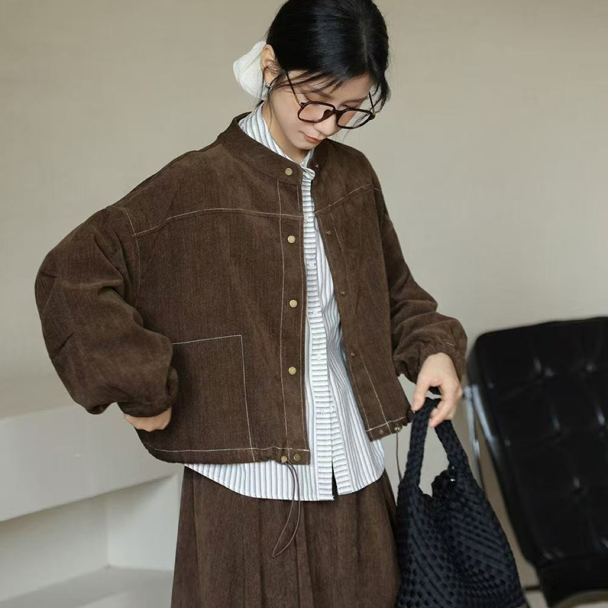 FW花聆海/秋冬休闲夹克外套6 25393