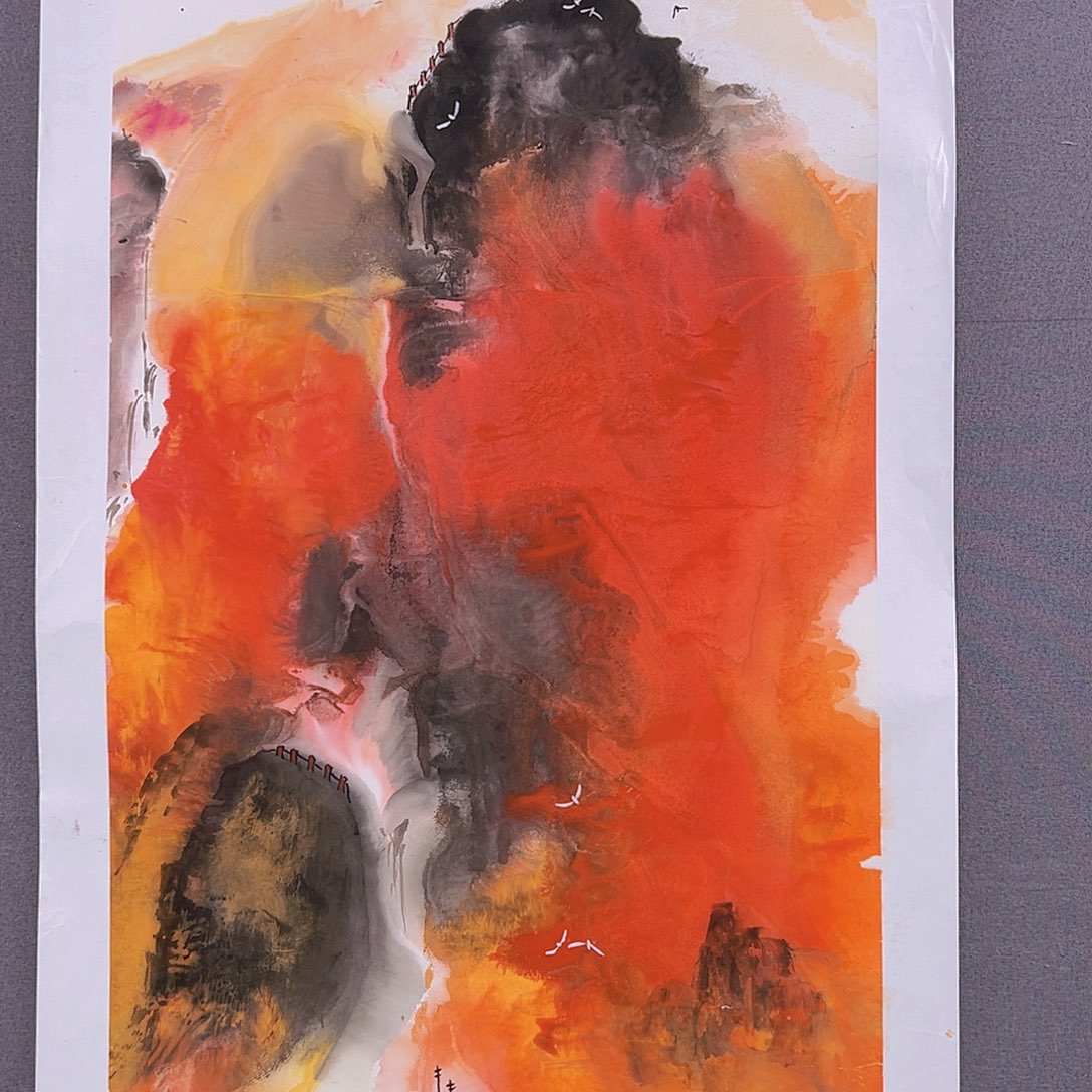 国画当代艺术，展览作品