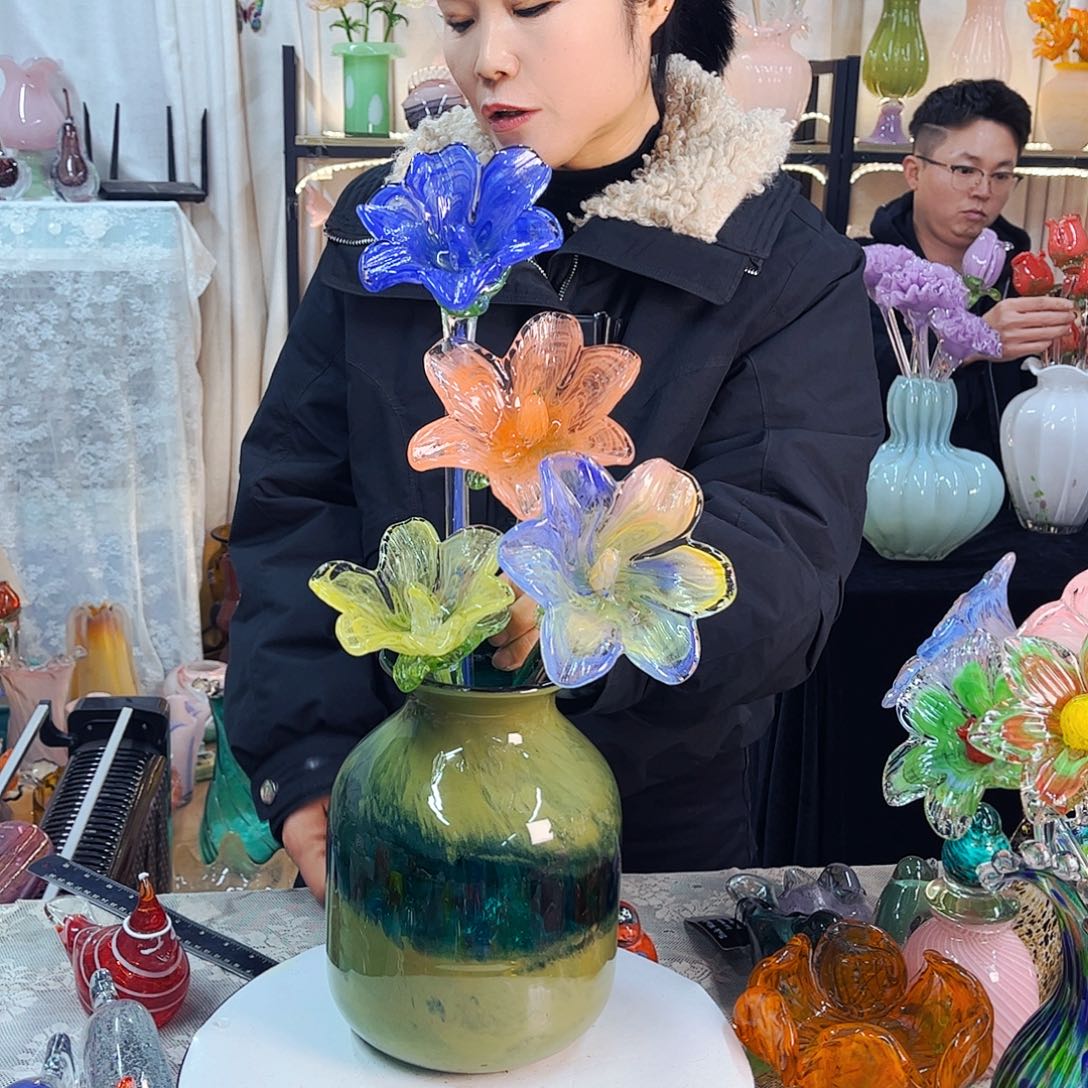 4花1瓶新年琉璃品福利