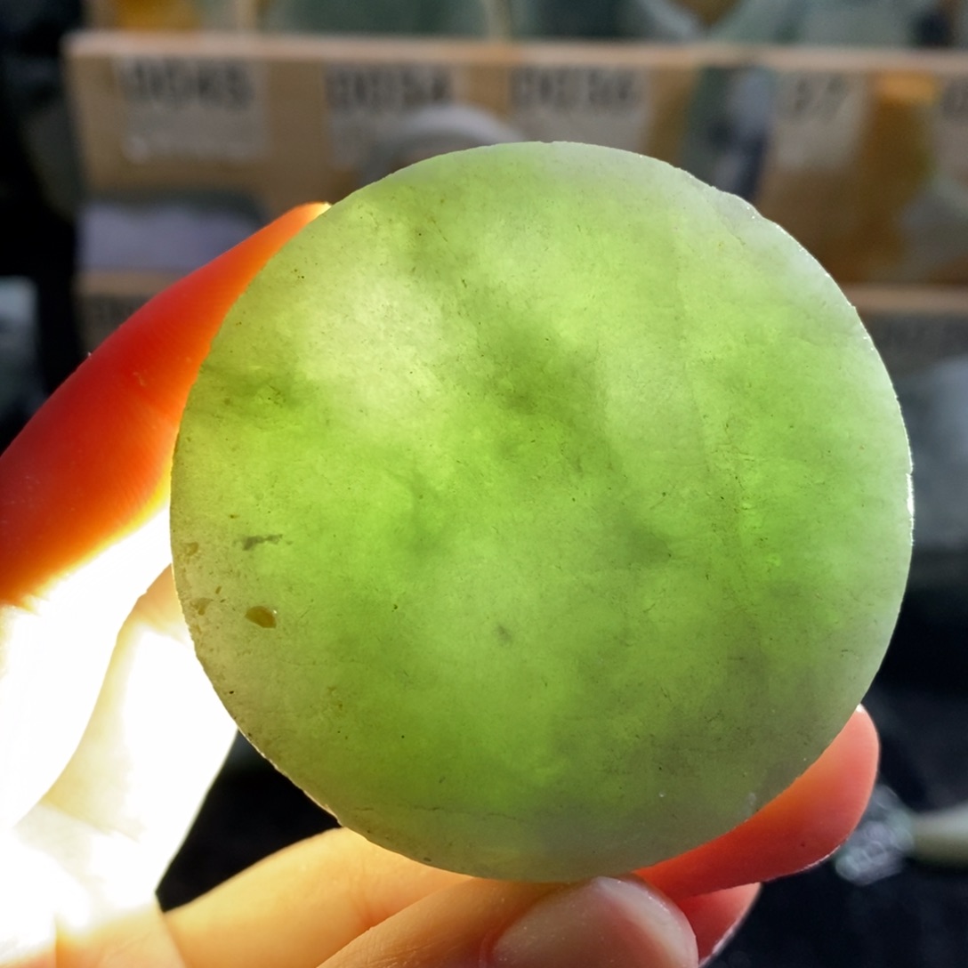 颈饰未镶嵌翡翠天然翡翠
