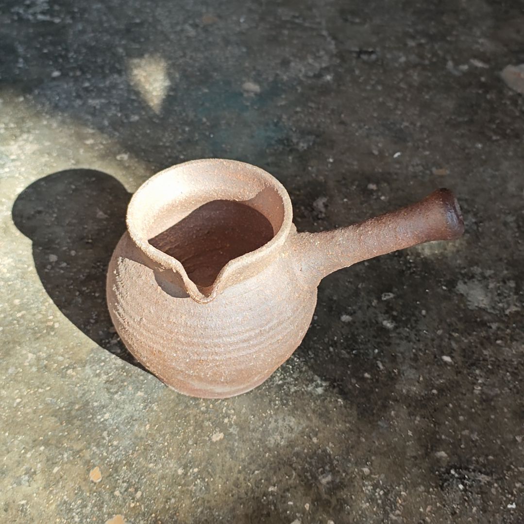 粗陶烤茶罐粗陶煮水壶