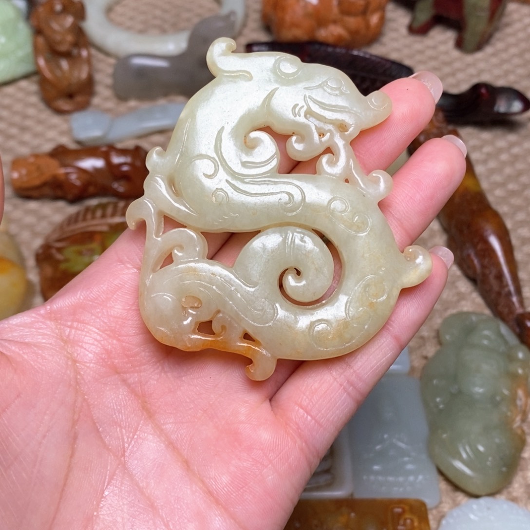 白玉菩提吊坠白玉菩提白玉菩提摆件