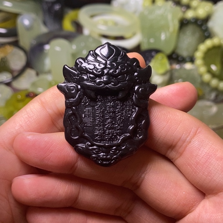 岫玉天然岫玉挂件未镶嵌