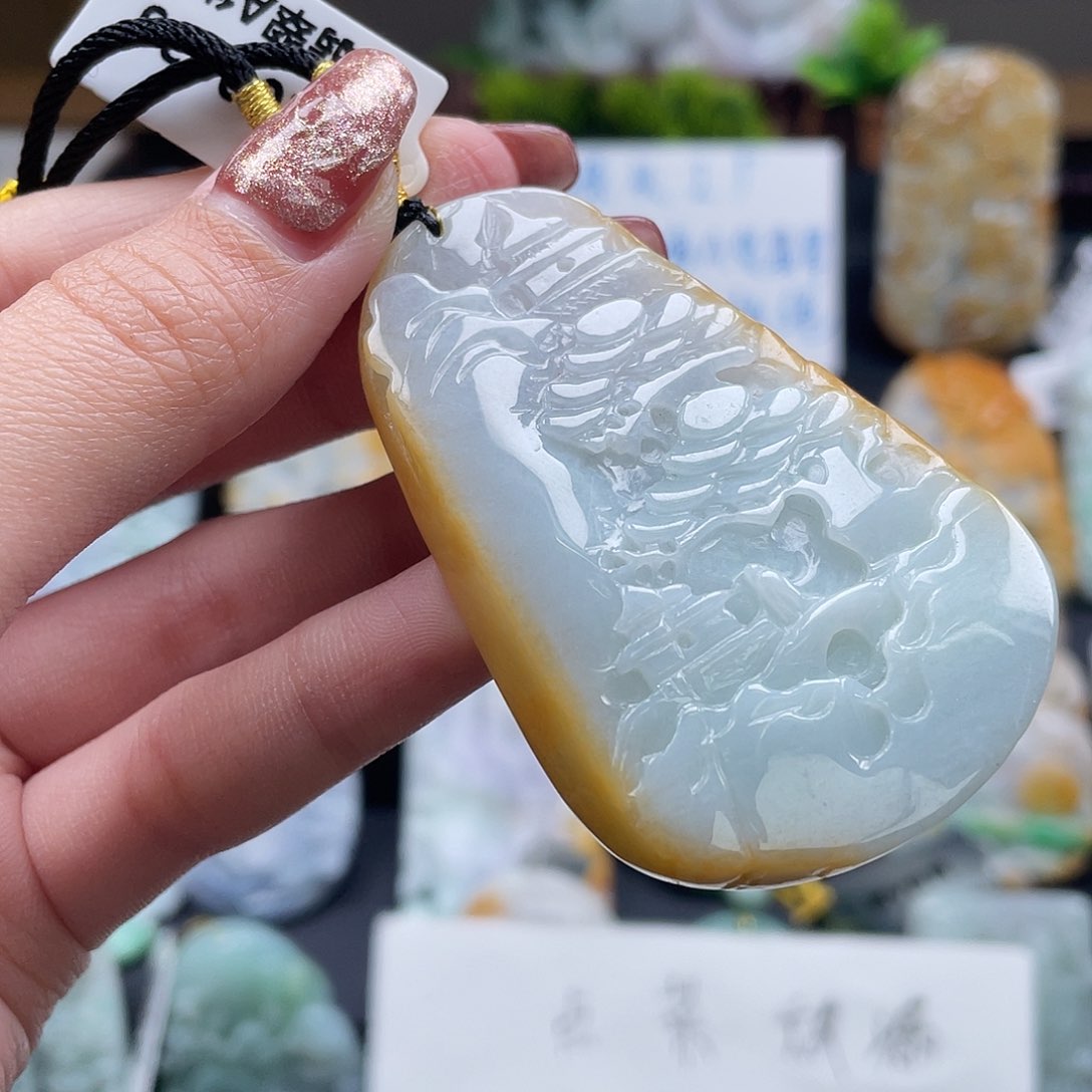 翡翠吊坠(不含链)未镶嵌