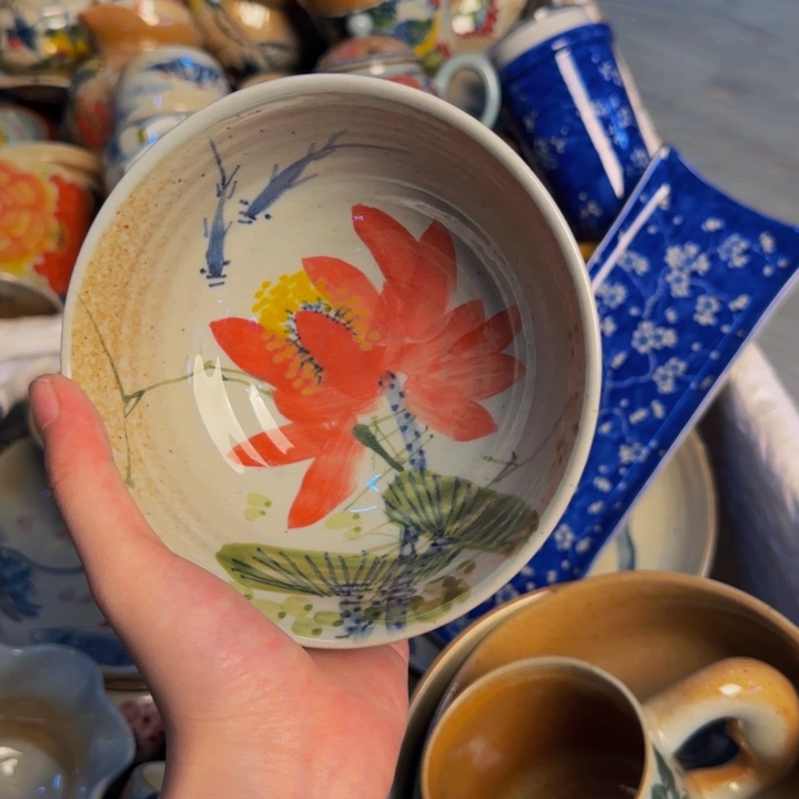 瓷片景德镇陶瓷手工手绘